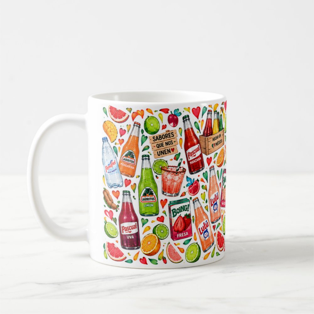 Taza 325 ml - "Sabores que Unen: Refrescos de México"