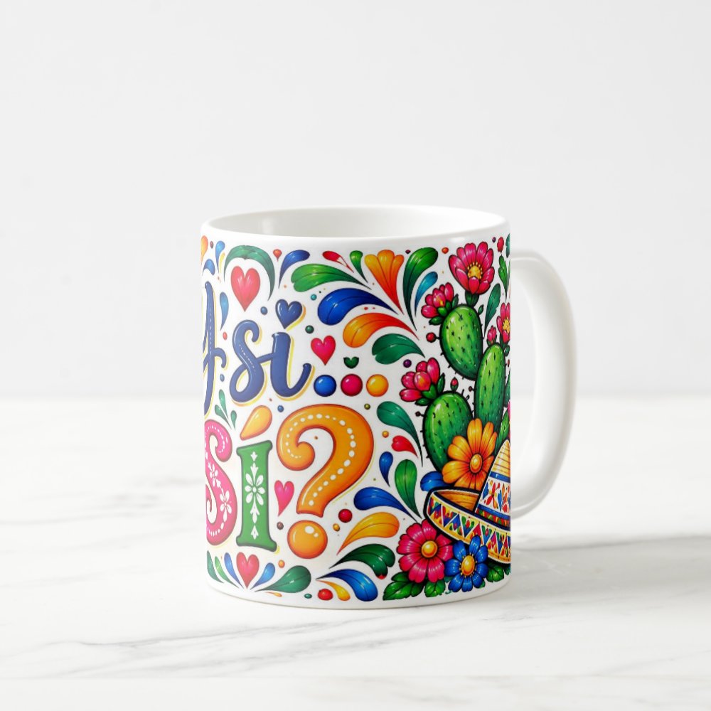 Taza 325 ml - "¿Y si sí...? Arte y Color Mexicano"