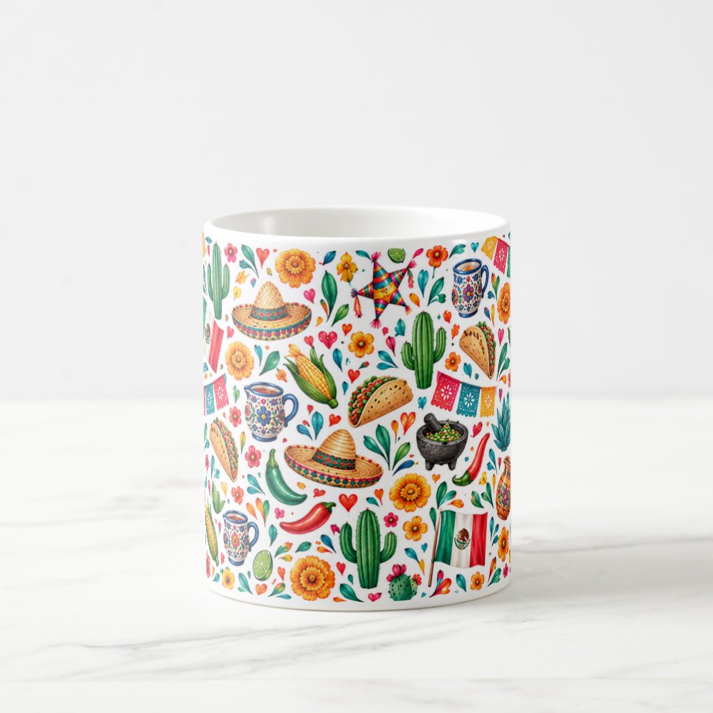 Taza 325 ml - "Colección Corazón Mexicano"