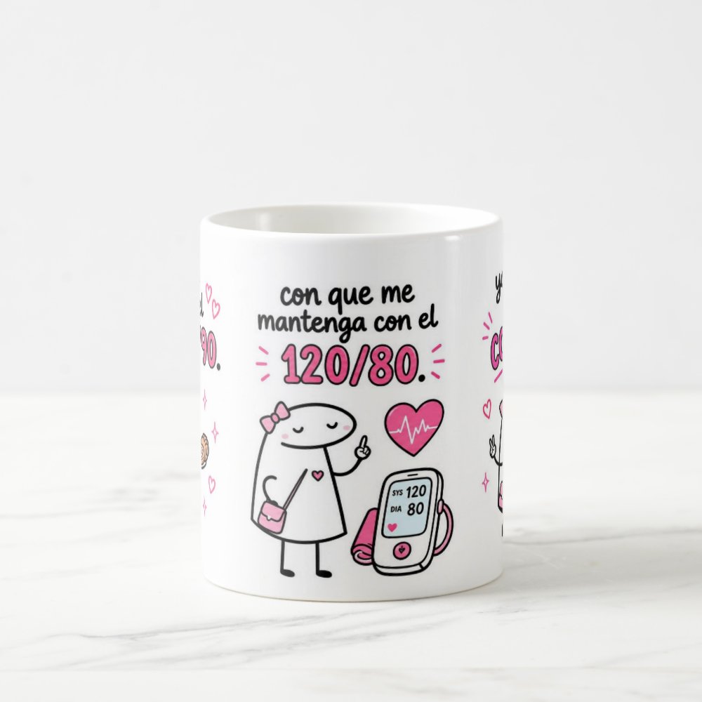 Taza Divertida "Ya No Me Desvela El 90/60/90" - 325 ml