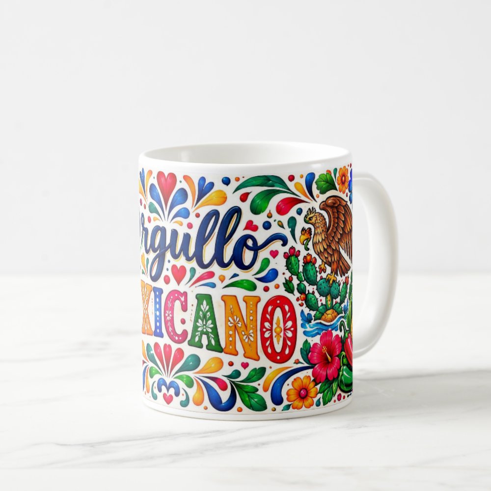 Taza 325 ml - "Orgullo Mexicano: Arte y Tradición"