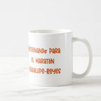 Taza "Entrenando para el Maratón Guadalupe-Reyes" Pan de Muerto 325 ml