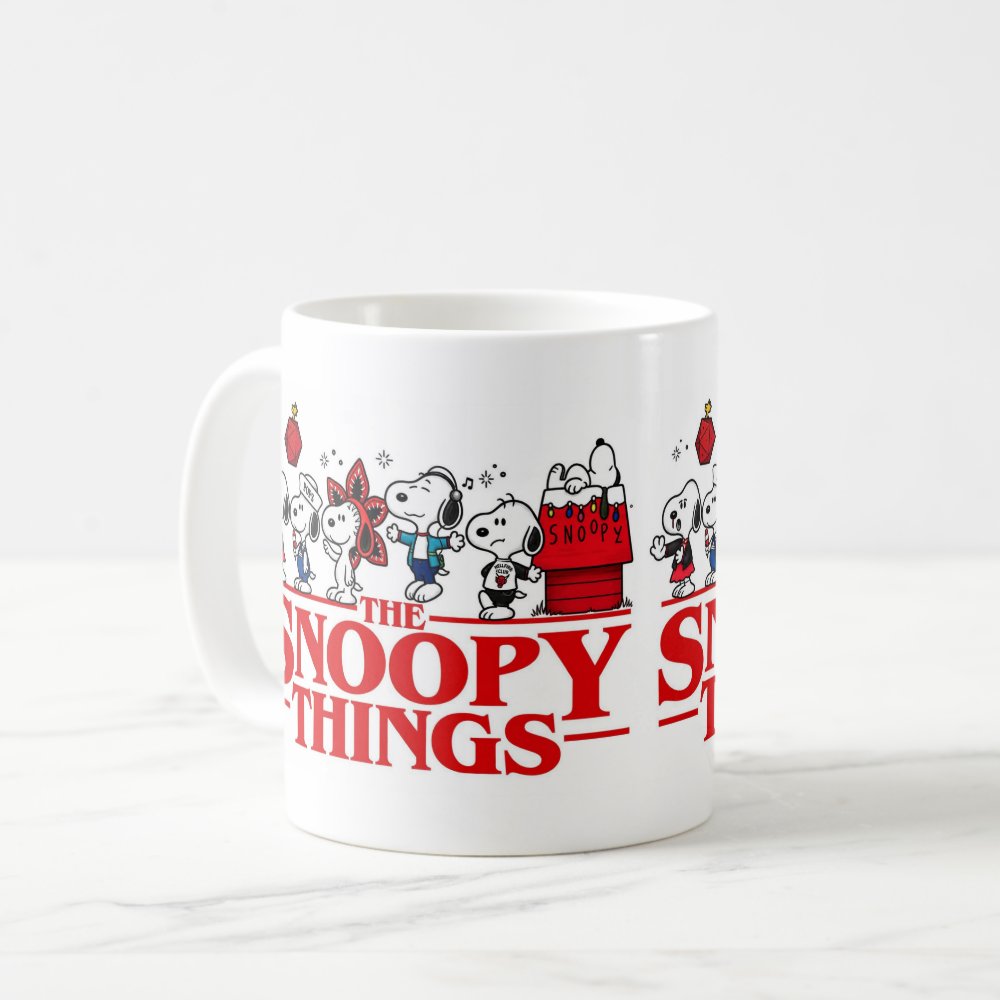 Taza "The Snoopy Things" Diseño Crossover Series 325ml