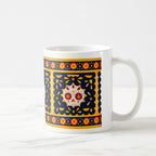 Taza Papel Picado Calaverita Día de Muertos - 325ml