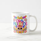 Taza "Fiesta Día de los Muertos" Con Calaverita Y Papel Picado 325ml