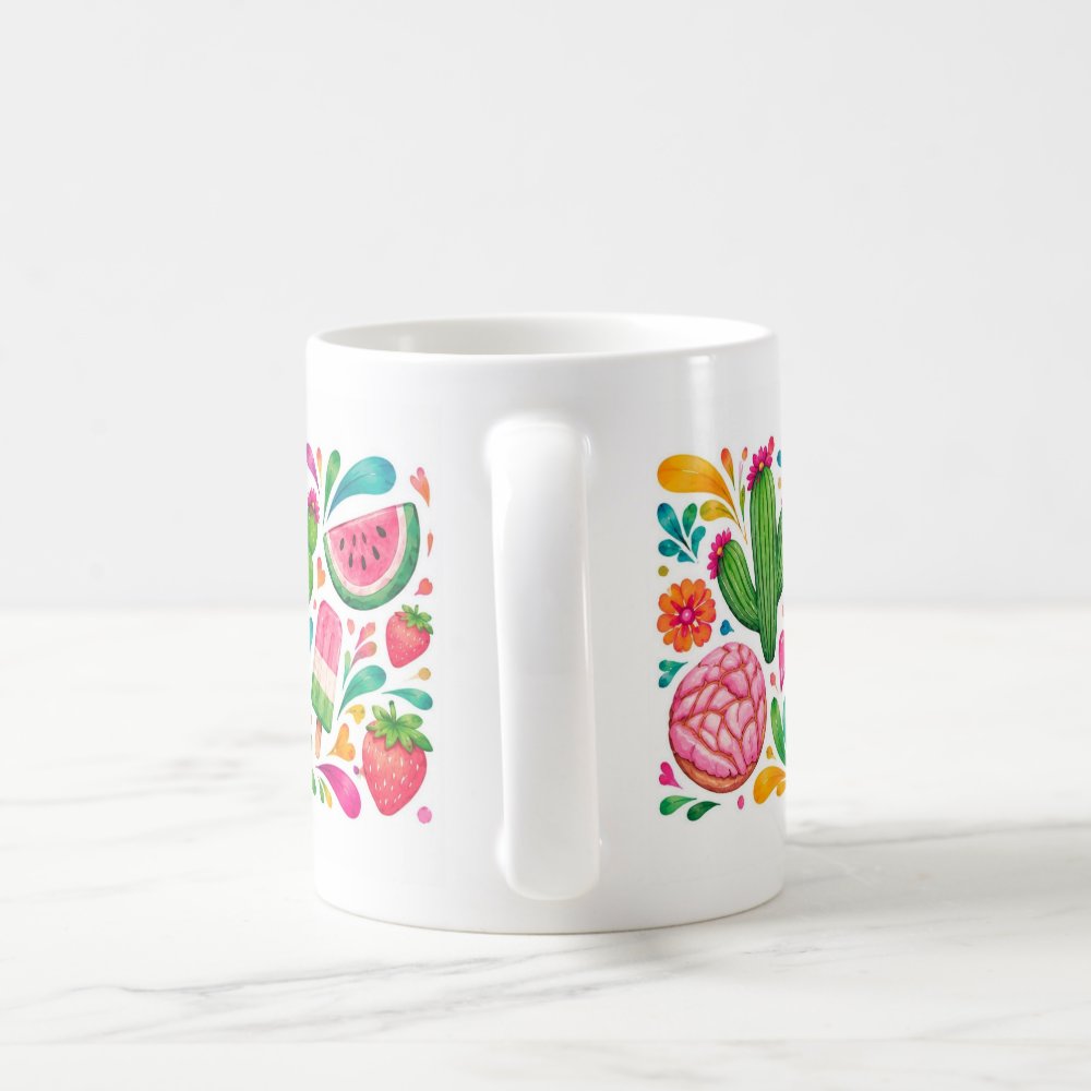 Taza 325 ml - "Muñeca Lele y Dulzura Rosa"