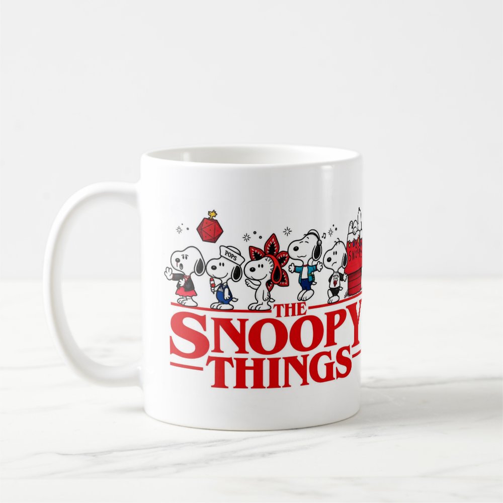 Taza "The Snoopy Things" Diseño Crossover Series 325ml