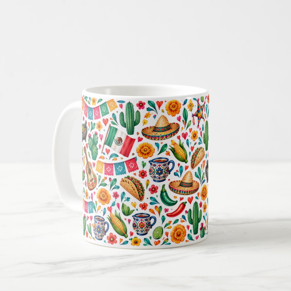 Taza 325 ml - "Colección Corazón Mexicano"