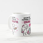 Taza Divertida "Ya No Me Desvela El 90/60/90" - 325 ml