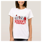 Playera "The Snoopy Things" Diseño Crossover Series