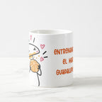 Taza "Entrenando para el Maratón Guadalupe-Reyes" Pan de Muerto 325 ml