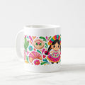 Taza 325 ml - "Muñeca Lele y Dulzura Rosa"