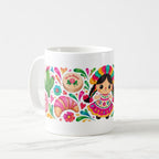 Taza 325 ml - "Muñeca Lele y Dulzura Rosa"