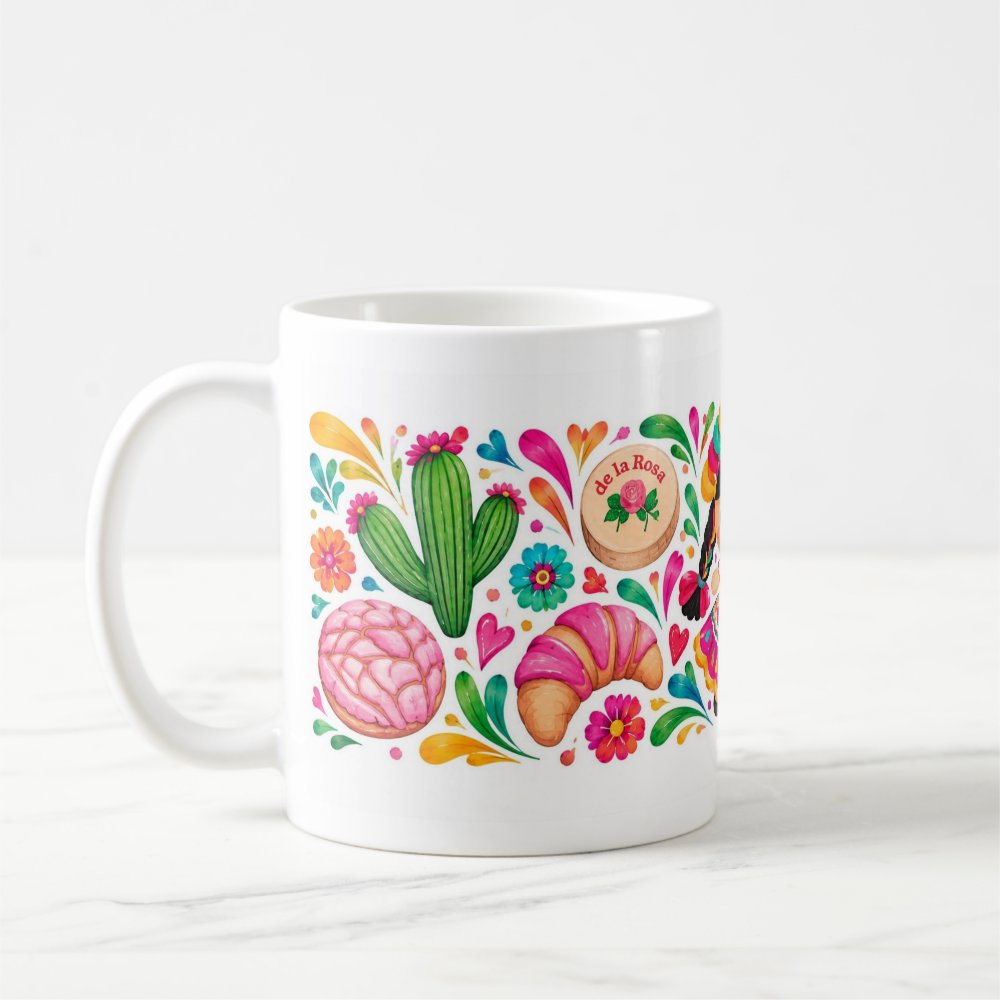 Taza 325 ml - "Muñeca Lele y Dulzura Rosa"