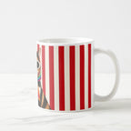 Taza Gato Fashionista Con Lentes Y Pañueleta Retro - 325ml