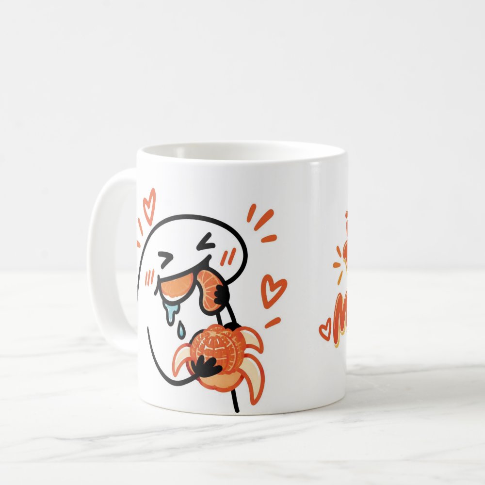 Taza ¡Ya me pelaron mi mandarina! Frase Divertida 325ml