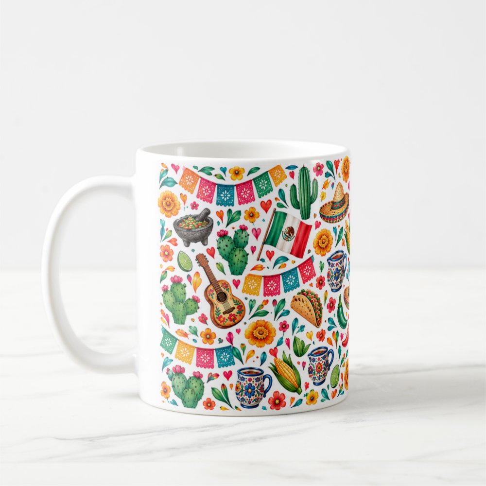 Taza 325 ml - "Colección Corazón Mexicano"