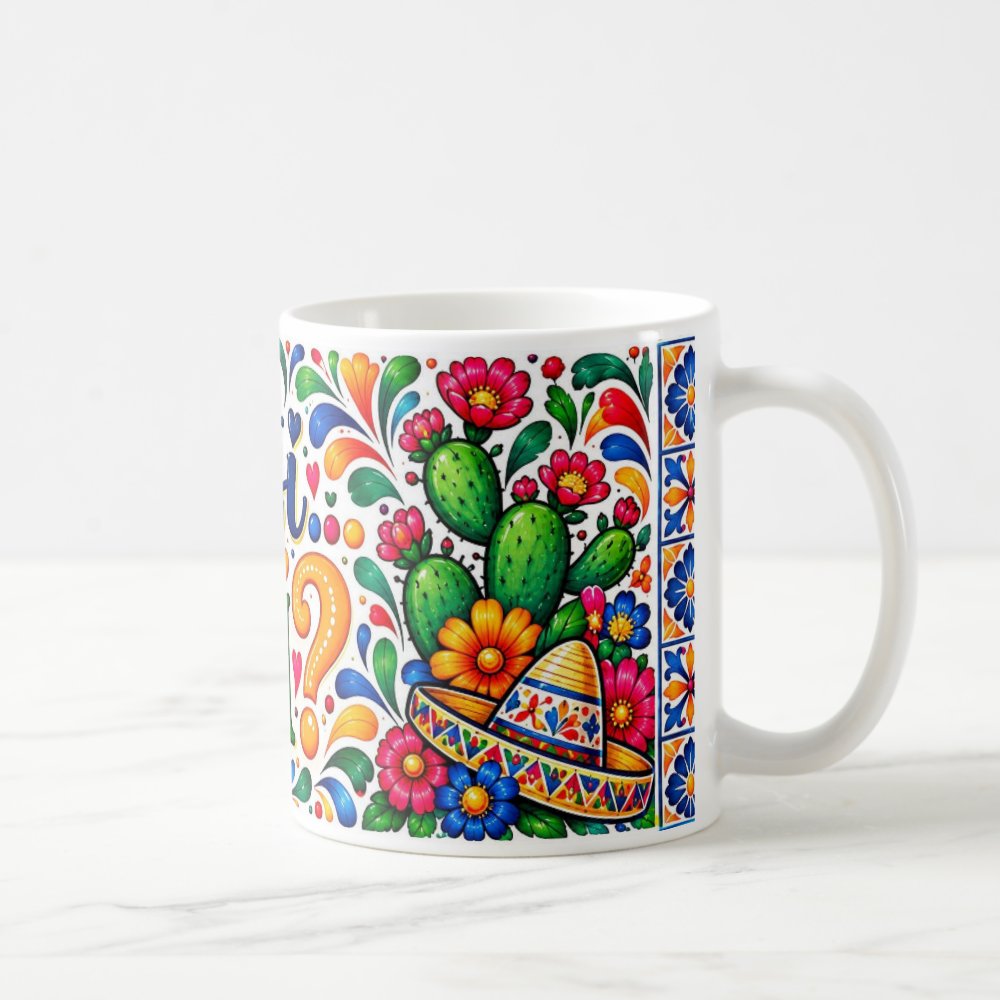 Taza 325 ml - "¿Y si sí...? Arte y Color Mexicano"