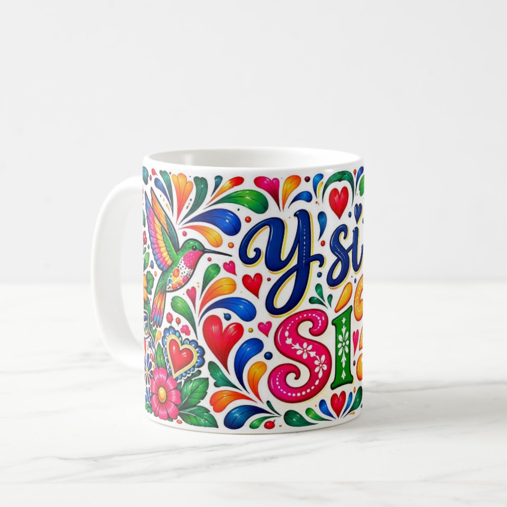 Taza 325 ml - "¿Y si sí...? Arte y Color Mexicano"