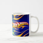 Taza Hot Wheels 30 de Septiembre Mini Cooper Turquesa Llamas - 325 ml