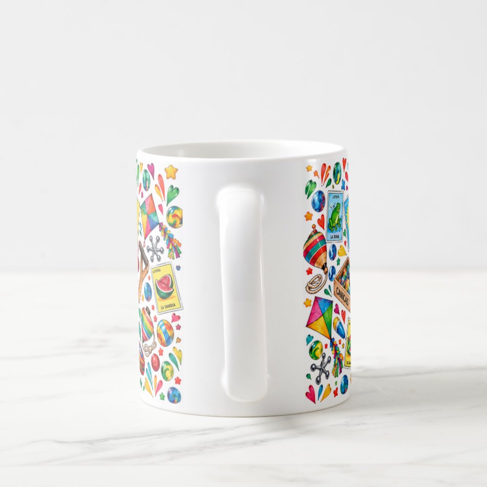 Taza 325 ml - "Juegos Tradicionales: Diversión Retro"