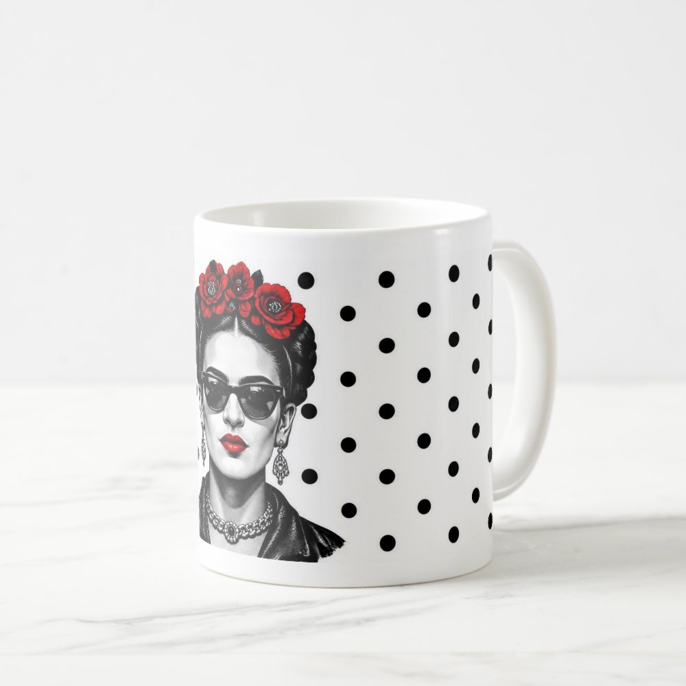 Taza 325 ml - "Colección Frida Pop Art"