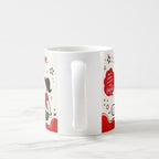 Taza Frase Divertida "No Es Antojo Es Amor Por Coca-Cola" 325ml