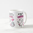Taza Divertida "Ya No Me Desvela El 90/60/90" - 325 ml