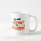 Taza ¡Ya me pelaron mi mandarina! Frase Divertida 325ml