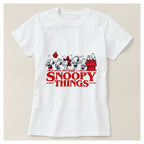Playera "The Snoopy Things" Diseño Crossover Series