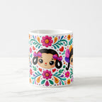 Taza 325 ml - "Muñecas Mexicanas: Tradición y Color"