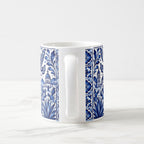 Taza 325 ml - "Mexico Estilo Talavera Azul Colibries"